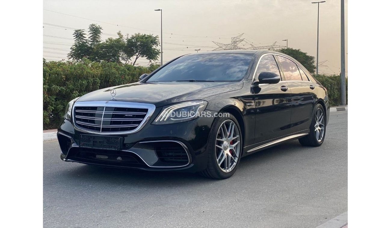 Mercedes-Benz S 63 AMG Std GCC SPEC UNDER WARRANTY NEAT AND CLEAN