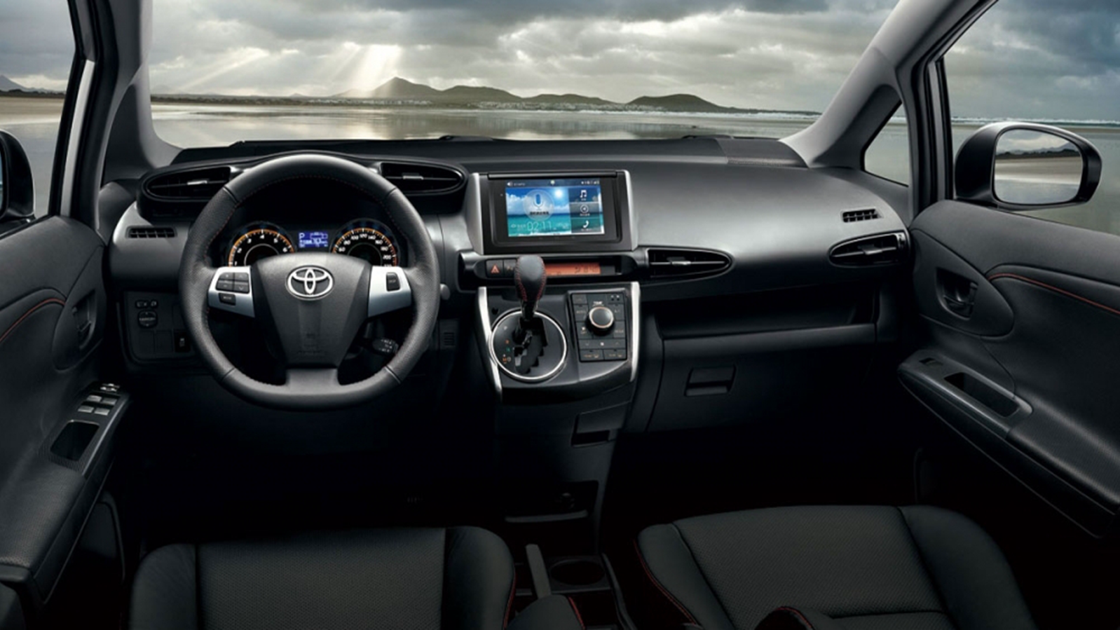 Toyota Wish interior - Cockpit