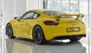 Porsche Cayman GT4 Full factory race seat option / PPF'd