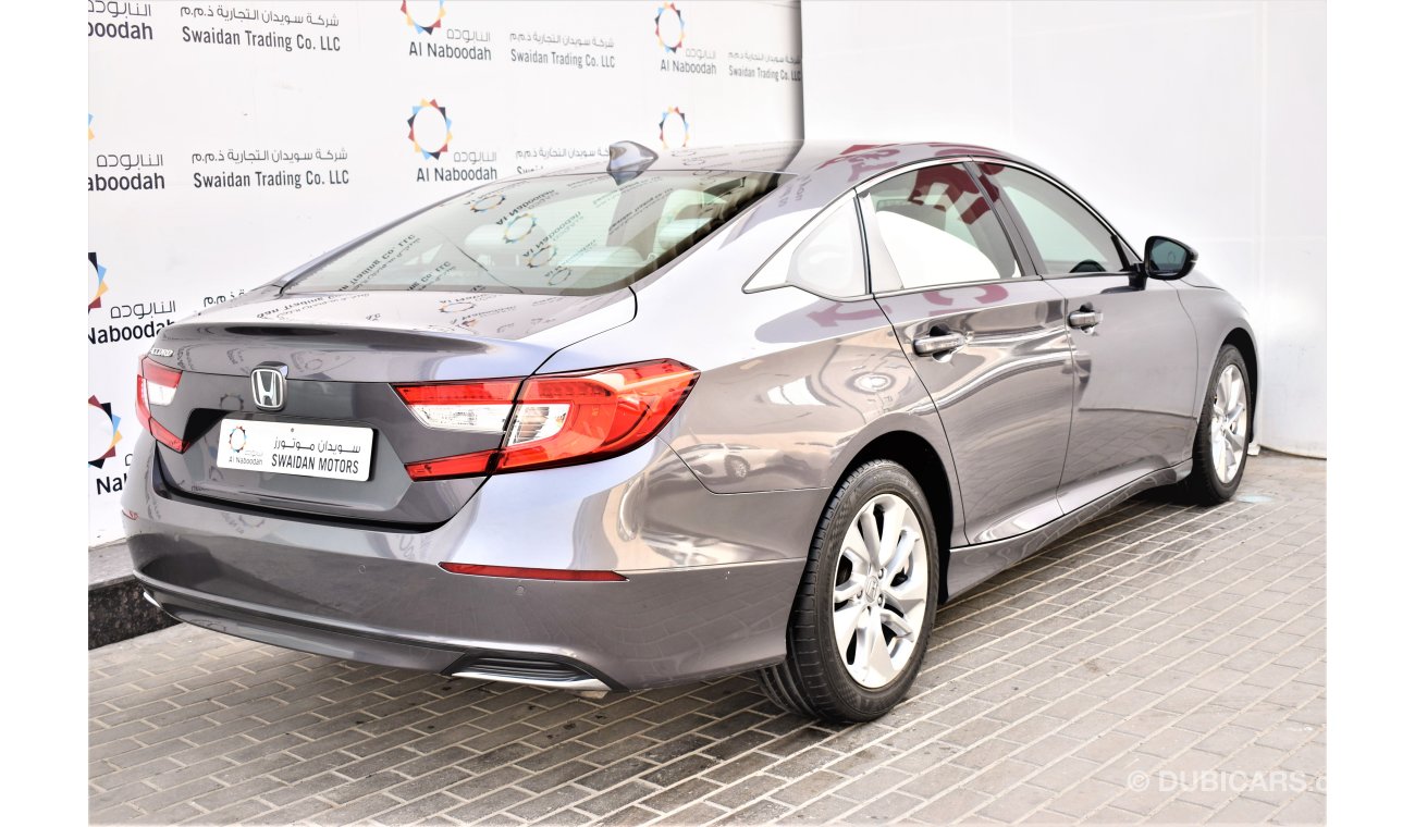 هوندا أكورد | AED 1760 PM | 0% DP | 1.5 TURBO LXI 2019 GCC DEALER WARRANTY