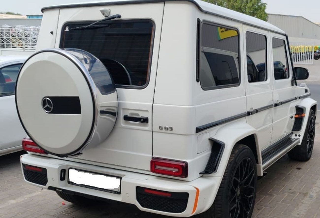 مرسيدس بنز G 500 Mercedes G Class (G500) modified to latest G63 exterior.