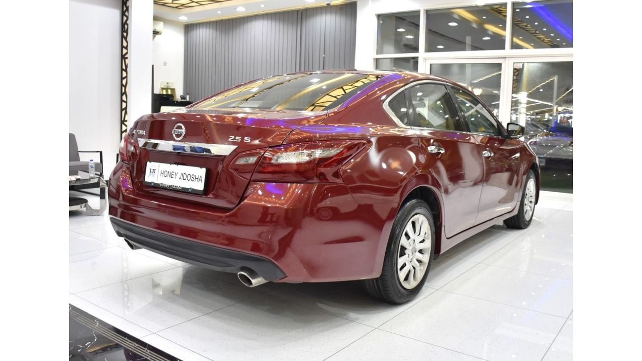 نيسان ألتيما EXCELLENT DEAL for our Nissan Altima 2.5 S ( 2018 Model ) in Red Color GCC Specs