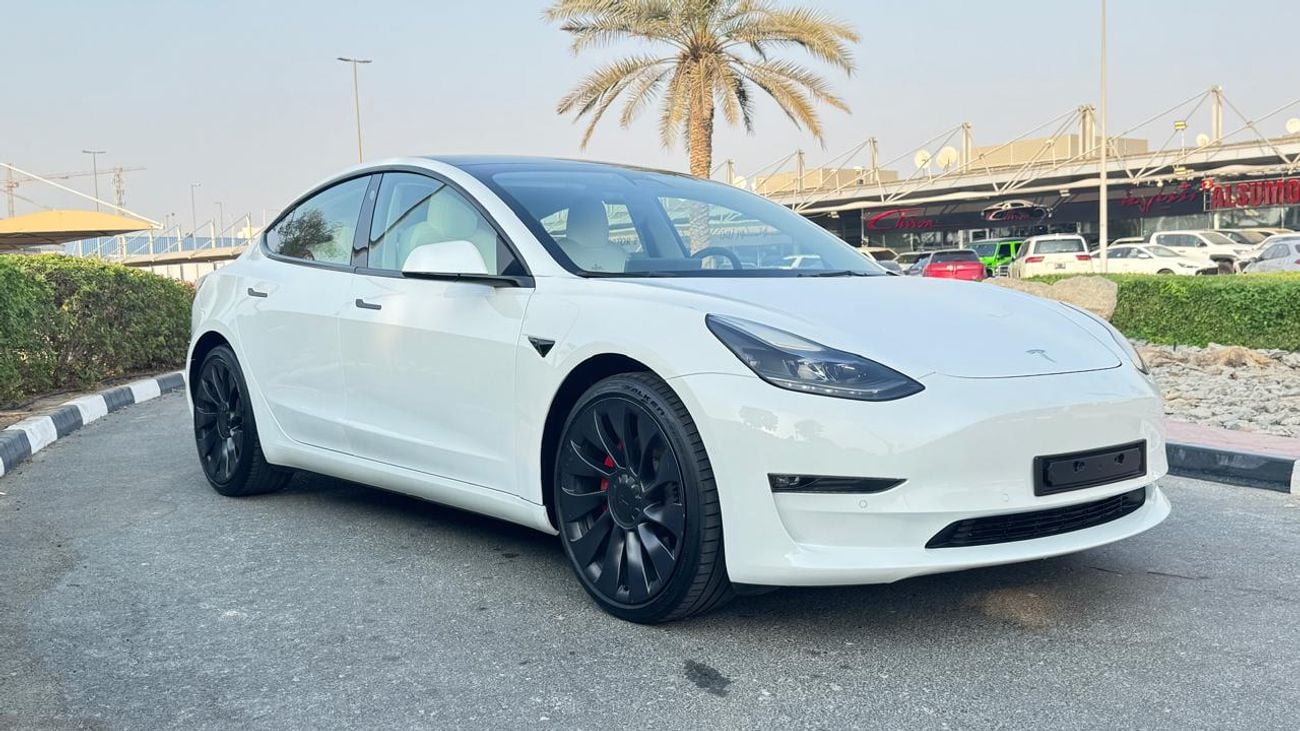 Tesla Model 3 PERFORMANCE TESLA MODEL Y PERFORMANCE FULL OPTION GCC 2022 SINGLE OWNER WITH TESLA AGENCY WARRANTY TILL 2030 IN