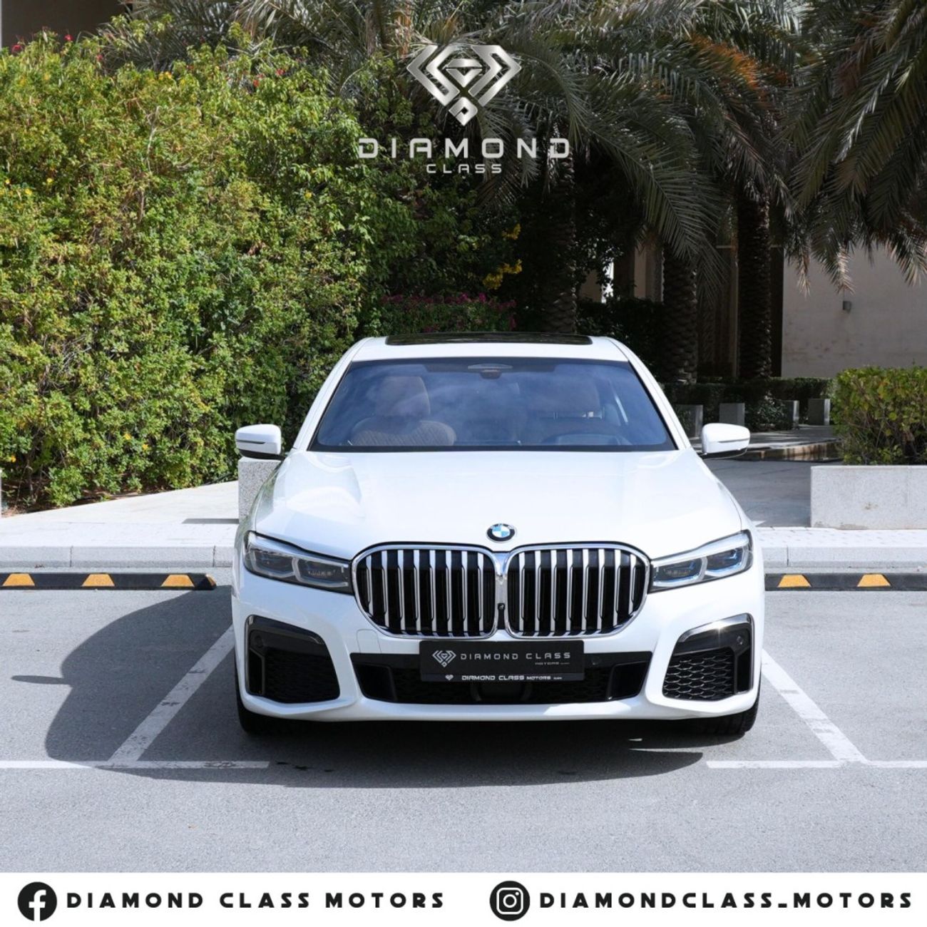 BMW 730Li Luxury M Sport Package 2.0L BMW 730Li  M-kit Top Option  Panoramic  2021 GCC  Under Warranty