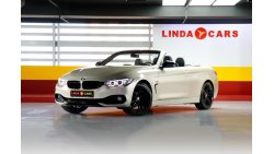 بي أم دبليو 420 BMW 420i Sport Line Convertible Lowest Mileage 2016 GCC under Warranty with Flexible Down-Payment.