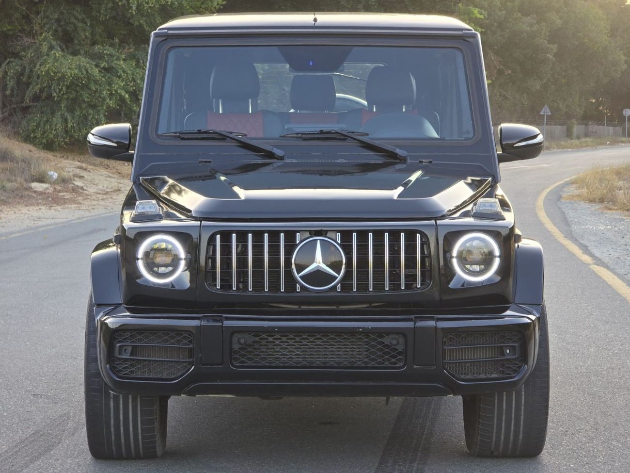 مرسيدس بنز G 63 AMG Std 5.5L MERCEDES G-63 AMG 2013 GCC BODYKIT MODEL 2020 GOOD CONDITION INSIDE OUT SIDE
