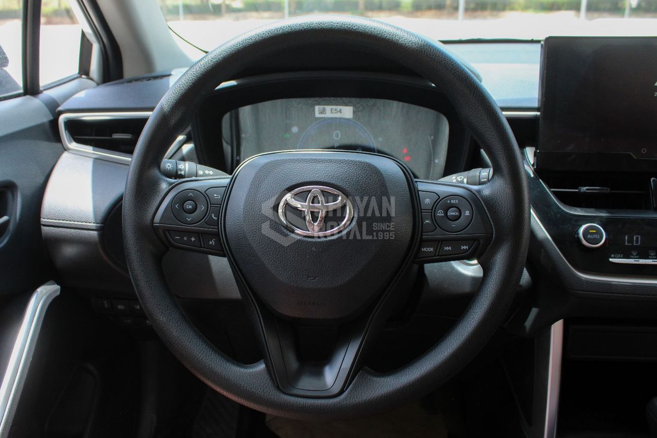 Toyota Corolla Cross LHD 2.0L HYBRID TWIN ENGINE ELITE WITH LEATHER & 360 CAMERA AT 2025MY