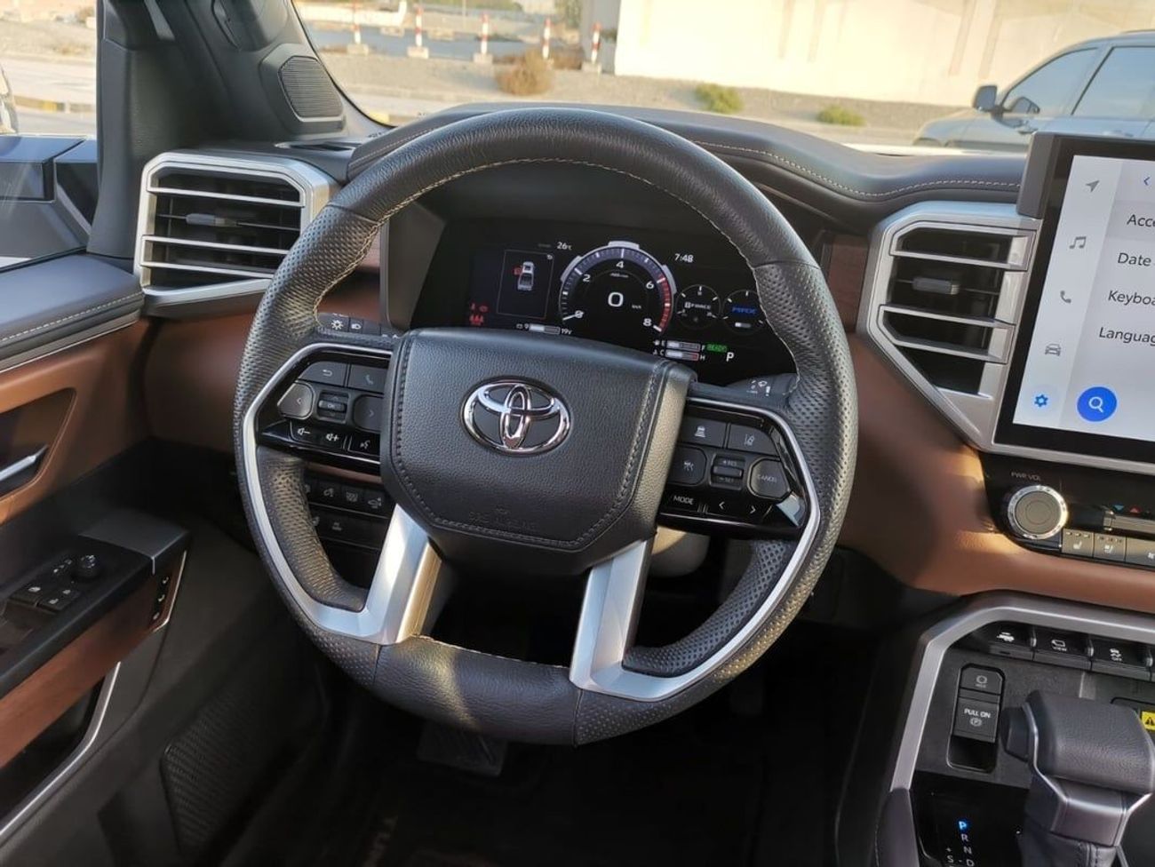 تويوتا تاندرا Toyota Tundra 1794 Edition ( Hybrid ) - 2024 - White