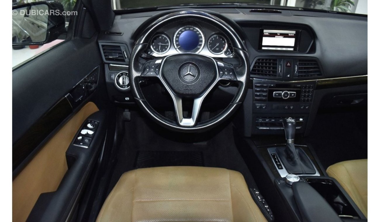 مرسيدس بنز E300 EXCELLENT DEAL for our Mercedes Benz E300 Coupe ( 2013 Model ) in Black Color GCC Specs