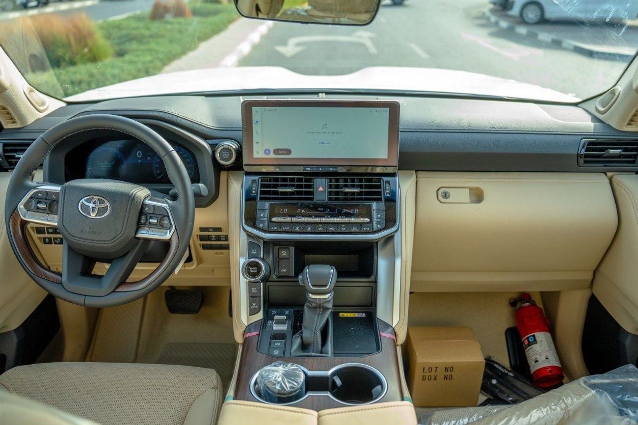 تويوتا لاند كروزر Landcruiser VX 4.0L black with beige interior LHD 2025 brand new LHD