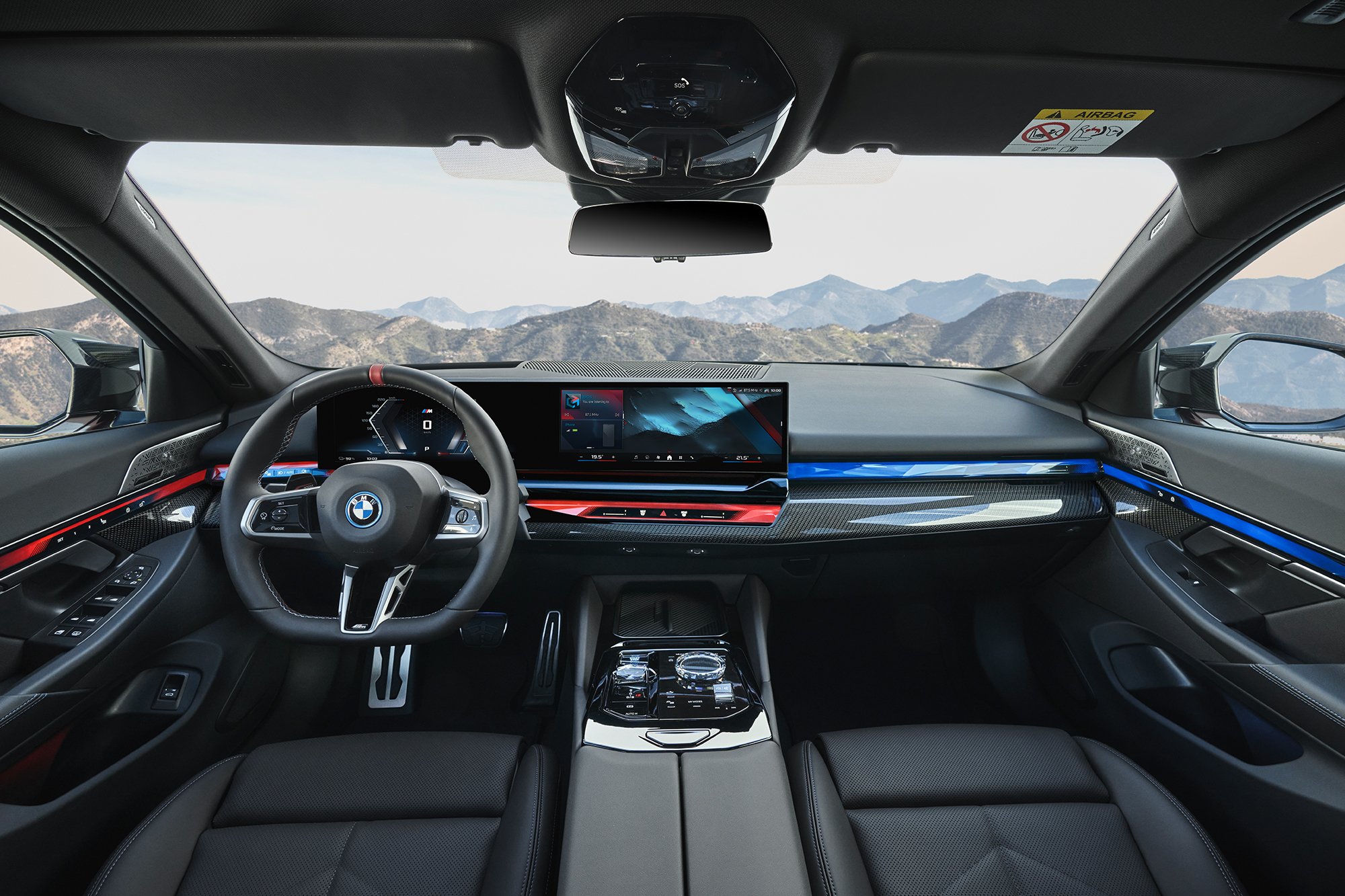 BMW i5 interior - Cockpit