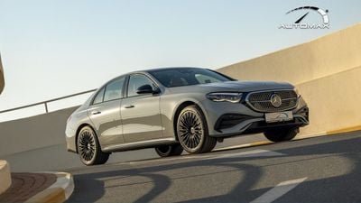 Mercedes-Benz E300 AMG EQ Boost 2.0T RWD 2026 GCC 0Km With 2 Years Unlimited Mileage Warranty @Official Dealer