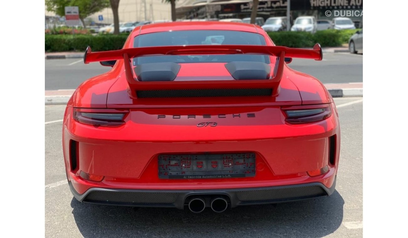 بورش 911 GT3 **2018** GCC Spec / With Remaining Warranty & Service