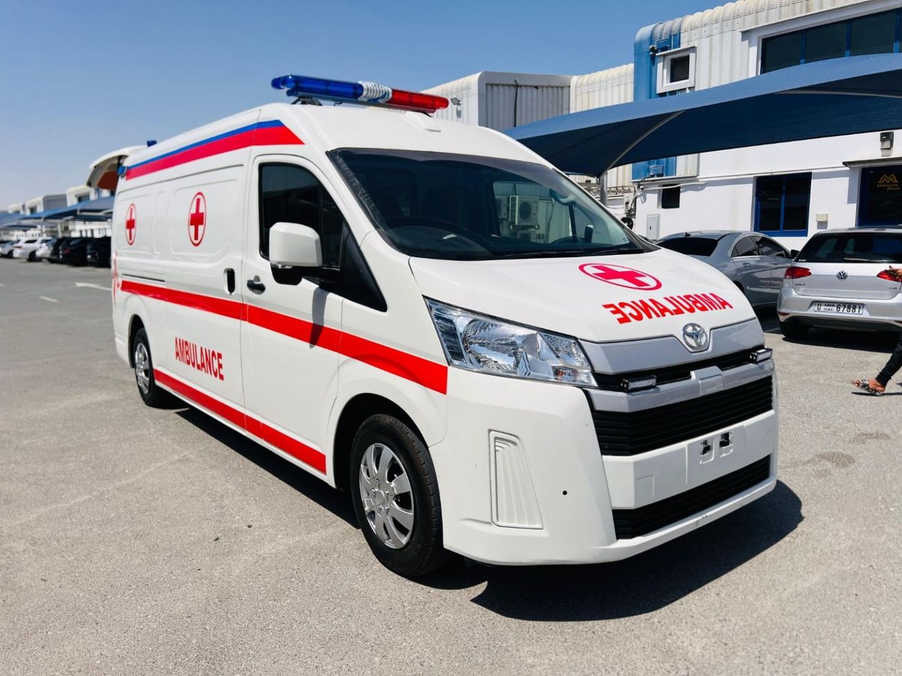 Toyota Hiace HIACE AMBULANCE right hand drive diesel 2.8 liter automatic gear