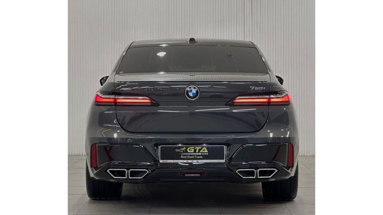 بي أم دبليو 760Li 2024 BMW 760i xDrive M-Sport Masterclass, 2028 BMW Warranty + Service Pack, Fully Loaded, GCC