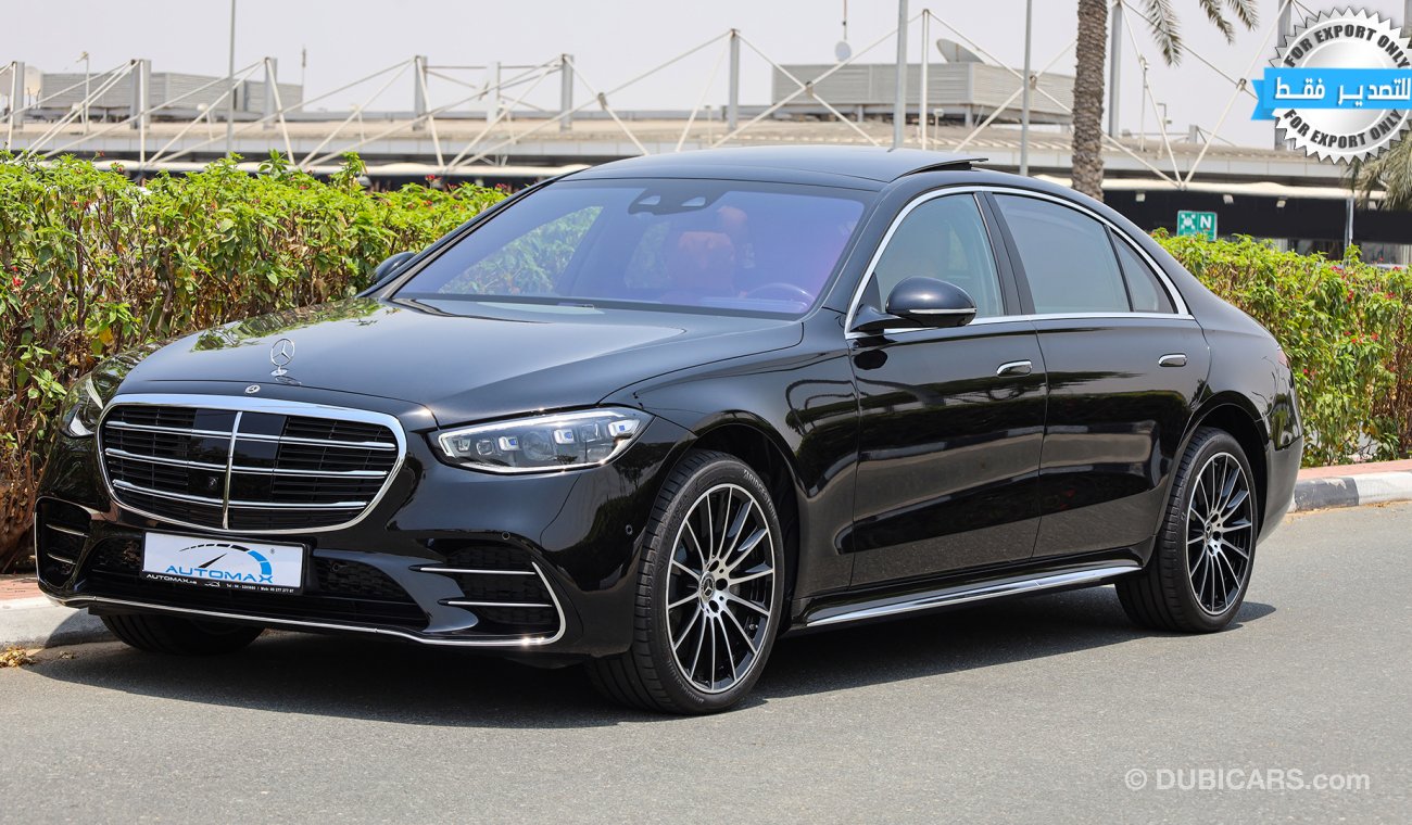 مرسيدس بنز S 500 4MATIC , V6 , 3.0L , GCC , 2021 , 0Km (Only For Export)