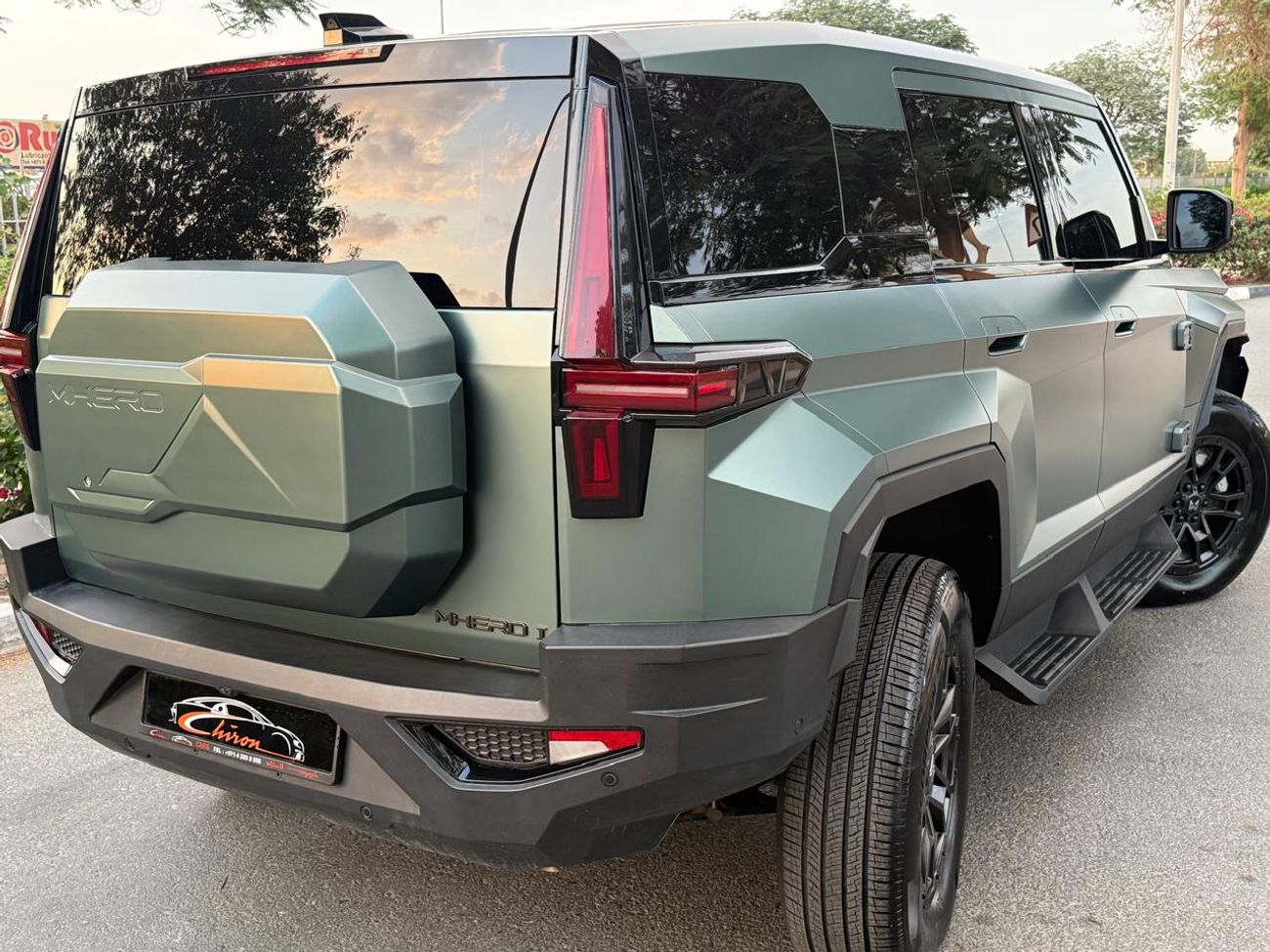 دونج فينج إم هيرو 917 DONGFENG M-HERO 01 2025 GCC 800 HP 1.5L HYBRID ( PLUG-IN ) MATT GREEN SUSPENSION LIFTER WARRANTY 5Y
