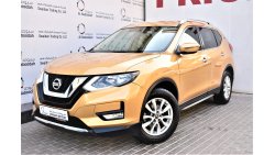 Nissan X-Trail AED 1662 PM | 2.5L S AWD GCC DEALER WARRANTY