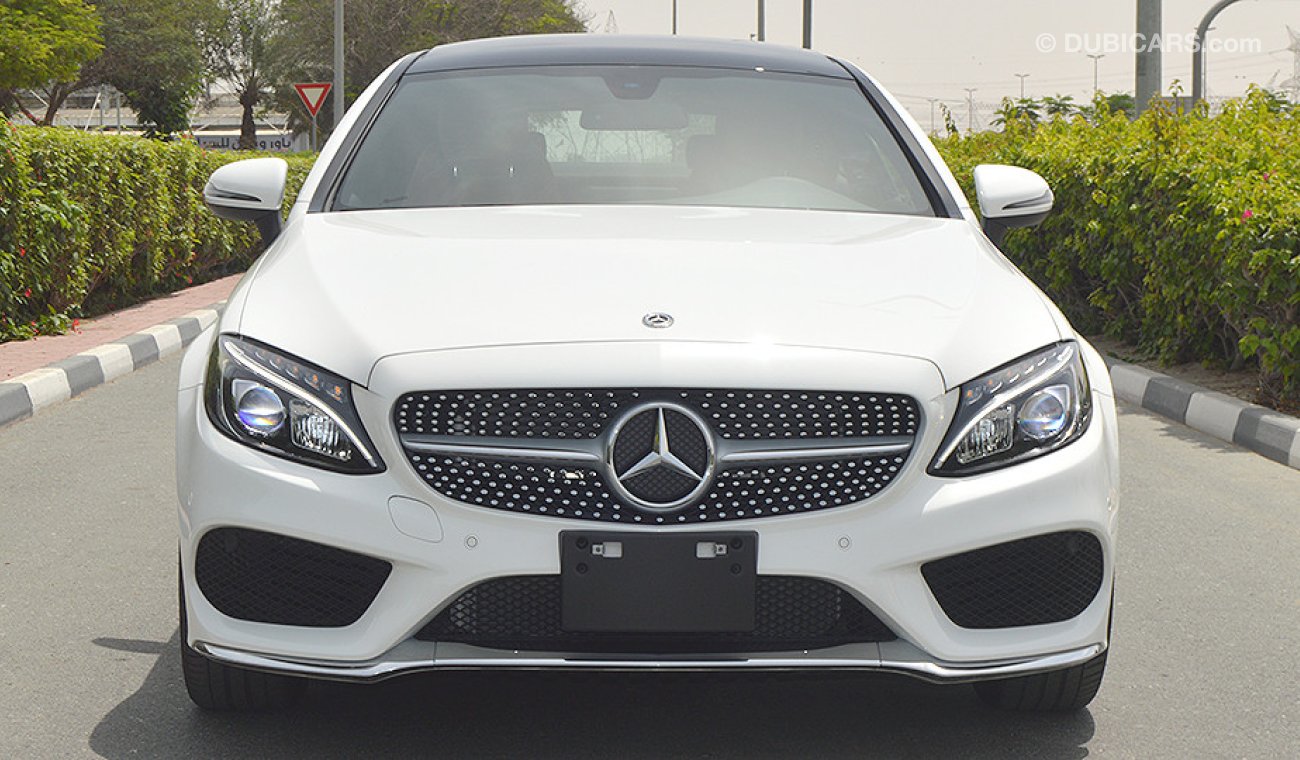 Mercedes-Benz C 250 Coupé, 2.0L, 4cyl Turbo, GCC Specs with 2 Years Unlimited Mileage Warranty