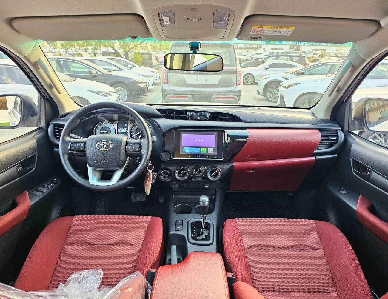 تويوتا هيلوكس DLX WIDE BODY / DOUBLE CABIN / 2.4L DIESEL A/T / CHROME HANDLE & BUMPERS (CODE # HDWAB)