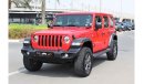 Jeep Wrangler Unlimited Sport S UNLIMITED PLUS 2018 GCC WITH AGENCY WARRANTY TILL 2024 IN MINT CONDITION