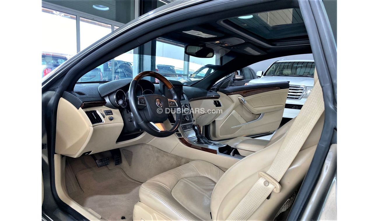 Cadillac CTS CADILLAC CTS 2012 COUPE GULF SPACE ,ACCIDENT FREE