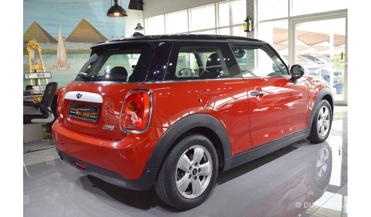 Mini Cooper 2015 - GCC Specs, Excellent Condition, Only 49,000Kms - Single Owner, Accident Free