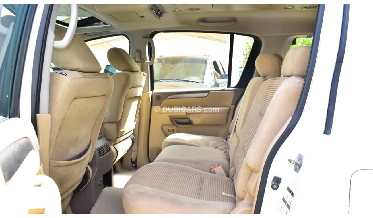 Nissan Armada SE, 2011 Gulf model, number one, cruise control slot, sensor wheels, rear camera, rear spoiler, in e