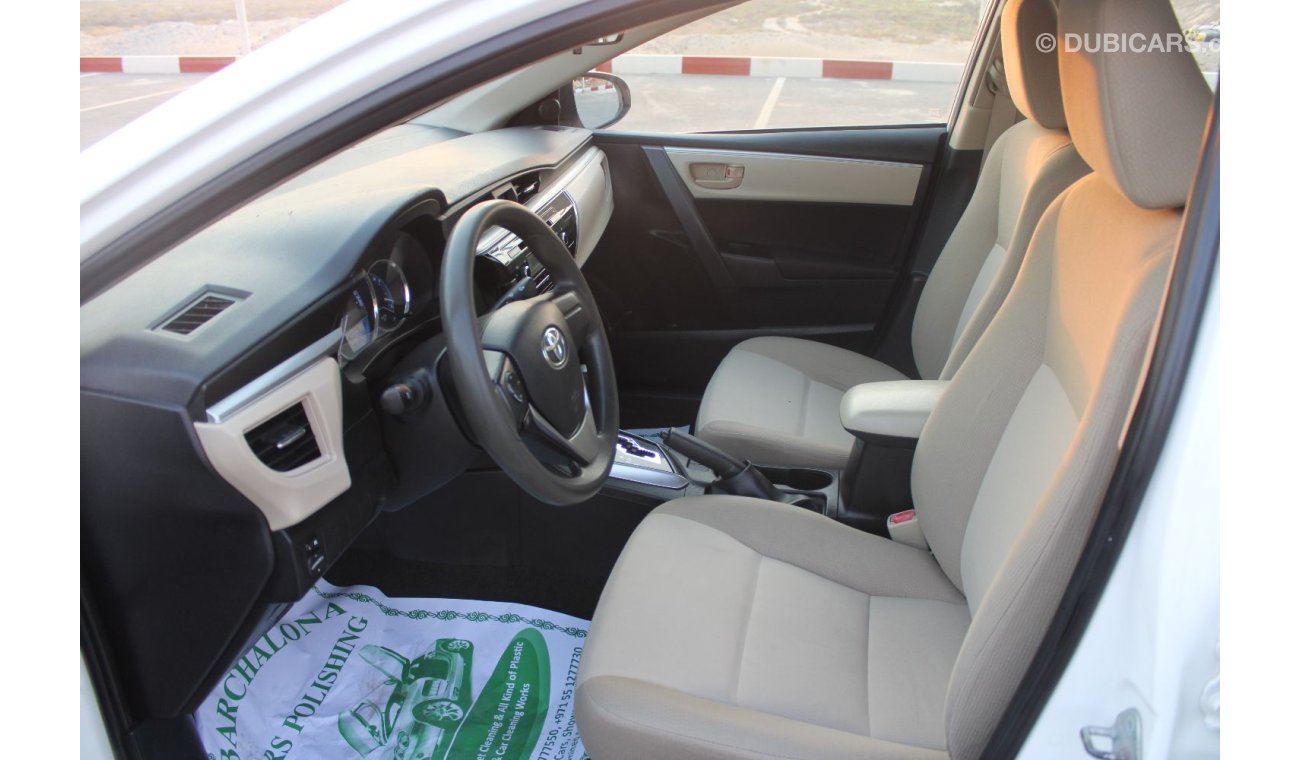 Toyota Corolla Toyota Corolla 2015 2.0 GCC in excellent condition without accidents, very clean from inside and out