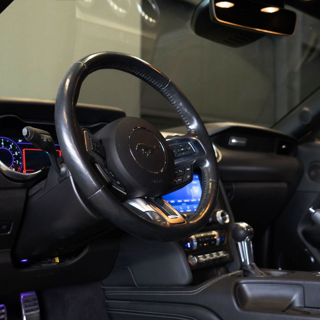 Ford Mustang AED 2,299 P.M • 0% Downpayment • Ford Mustang GT Premium • 1 Year Warranty