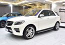 Mercedes-Benz ML 500 EXCELLENT DEAL for our Mercedes Benz ML500 4Matic ( 2013 Model ) in White Color GCC Specs