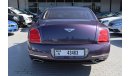 Bentley Continental Flying Spur Speed GCC. V12