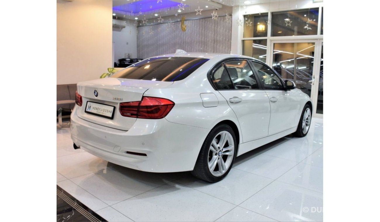 بي أم دبليو 318 AED 1,213 Per Month / 0% D.P | BMW 318i 1.5L ( 2017 Model! ) in White Color! GCC Specs