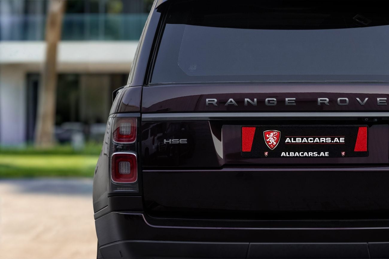 Land Rover Range Rover Range Rover HSE | 2,938 P.M | 0% Downpayment | Agency Serviced! | Ramadan Offer!