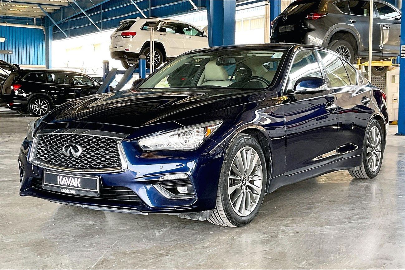 Infiniti Q50 Premium / Luxe | National Day Celebration | Guaranteed Warranty | 0 Down Payment