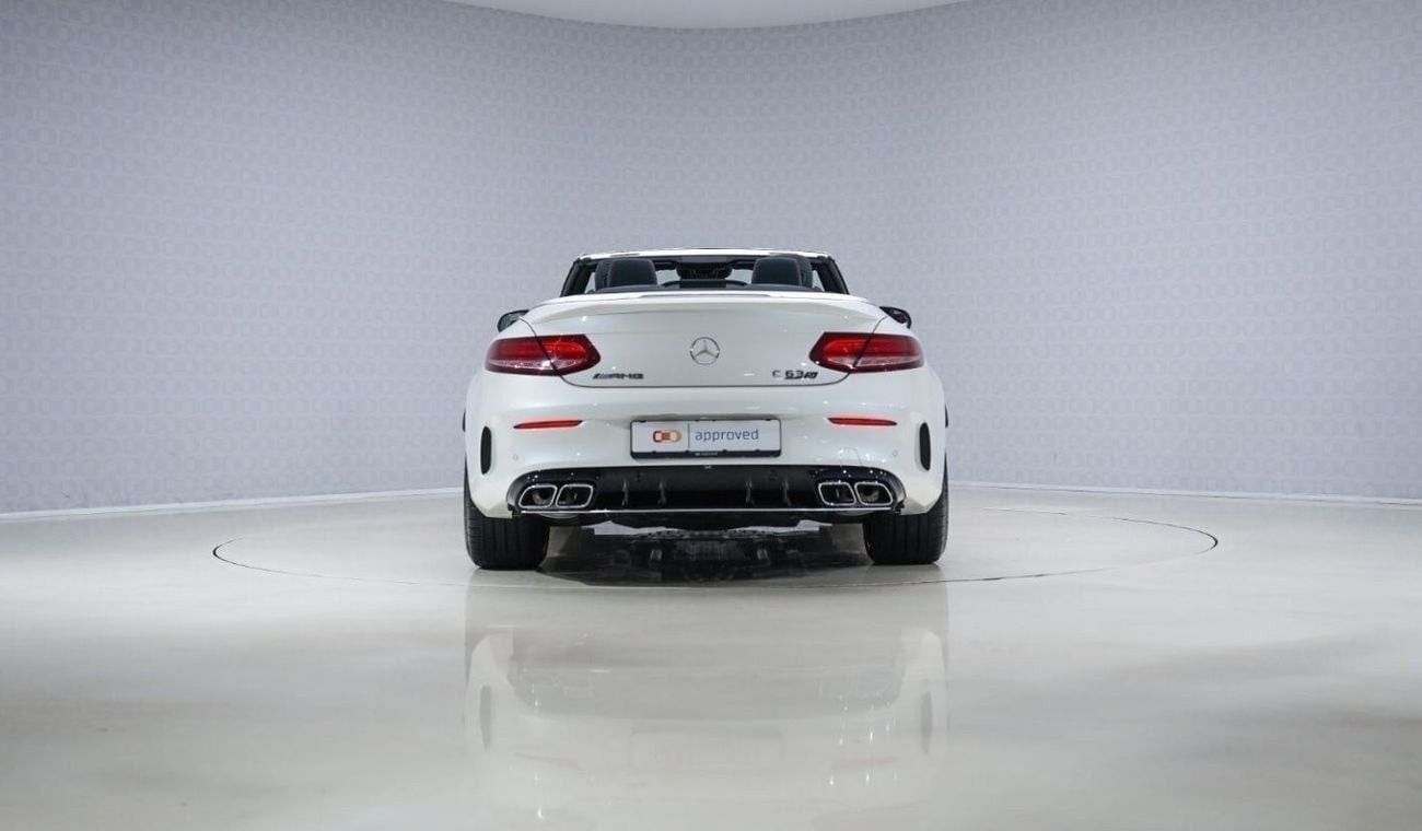 Mercedes-Benz C 63 AMG S Convertible - AED 5,567 P/M - 2 Years Warranty