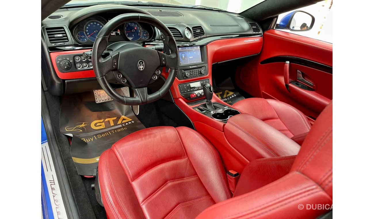 مازيراتي جران توريزمو 2015 Maserati GranTurismo Sport, Full Service History, Warranty, GCC