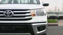 تويوتا هيلوكس Toyota Hilux 2024 Single Cab 2.4L Diesel Transmission Manual 5 Cargo Hooks White outside Black insid