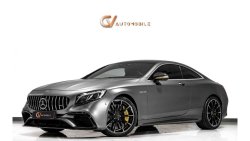 مرسيدس بنز S 63 AMG كوبيه Yellow Night Package - GCC Spec