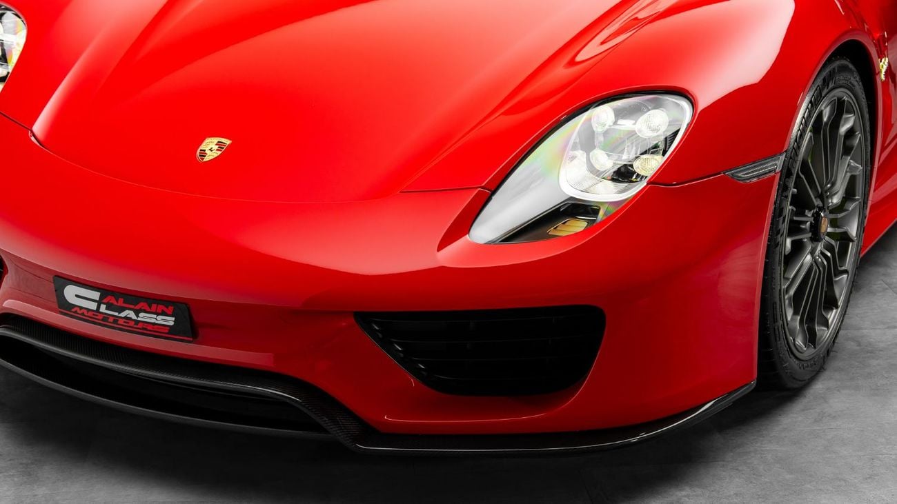Porsche 918 Spyder - 2015 - Euro Specs