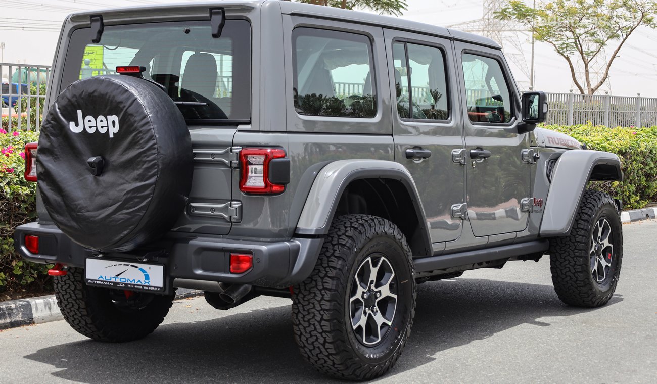 Jeep Wrangler Unlimited Rubicon V6 3.6L , GCC , 2022 , 0Km , With 5 Yrs or 100K Km WNTY @Official Dealer