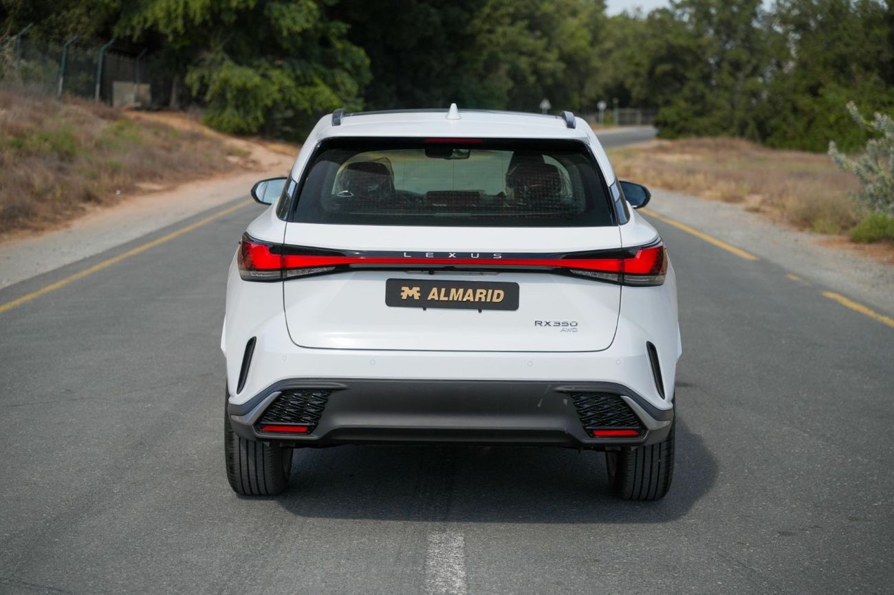 Lexus RX350 2024 LEXUS RX350 2.4 AWD F DPORT WHITE | ( BLACK - RED )