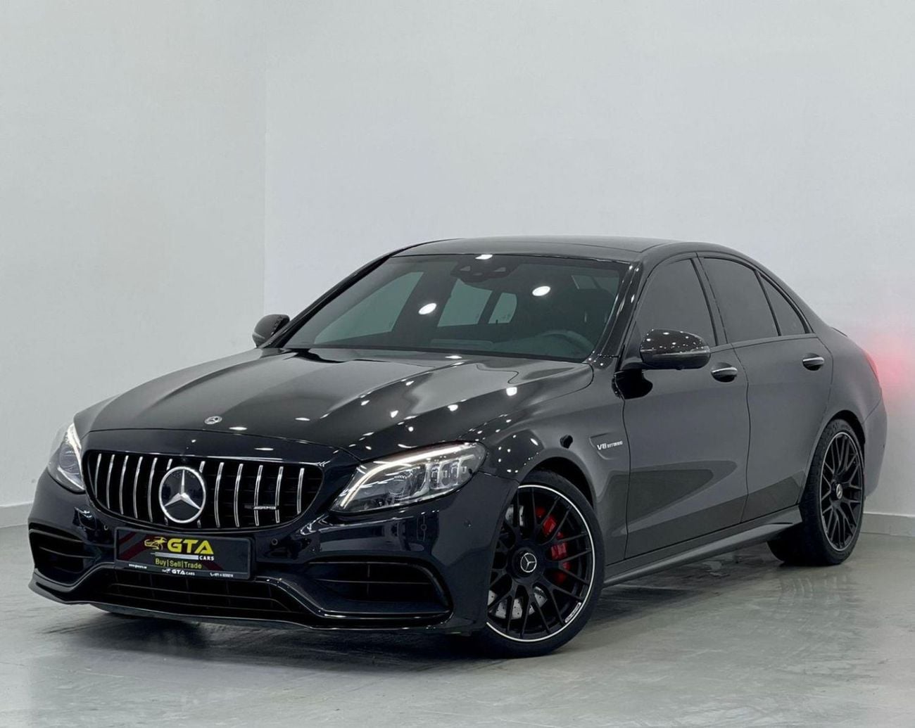 Mercedes Benz C 63 S 2019 Mercedes-AMG C63 S, AutoGuard Warranty, Full Mercedes Service History, GCC Specs.