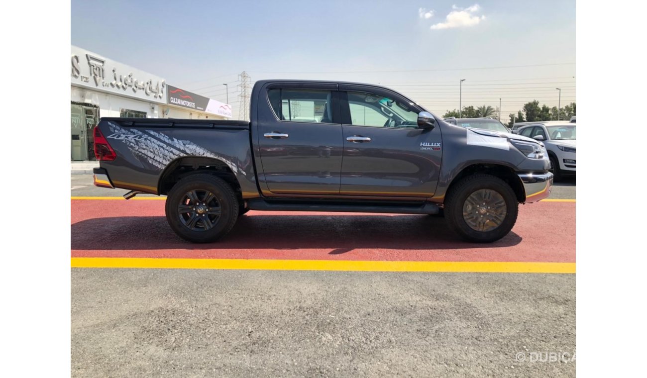 Toyota Hilux TOYOTA HILUX 2.8L, DIESEL, AUTOMATIC , GRAY EXTERIOR WITH BLACK INTERIOR, ONLY FOR EXPORT