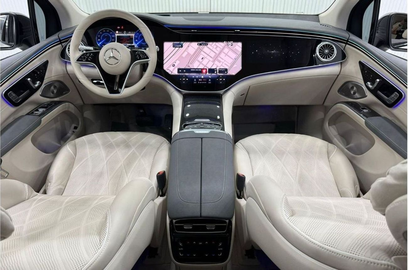 مرسيدس بنز EQS 580 SUV 4MATIC 2024 Mercedes Benz EQS 580 4MATIC, Jan 2029 Mercedes Warranty + Service Pack, Fully Loaded, G