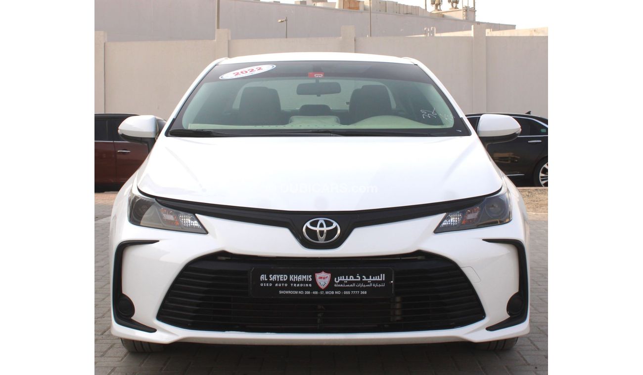 تويوتا كورولا XLI تويوتا كورولا 2022 خليجي بحالة ممتازة