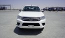 تويوتا هيلوكس DC 4x4 2.7cc Manual transmission, 2017 for sale(00386)