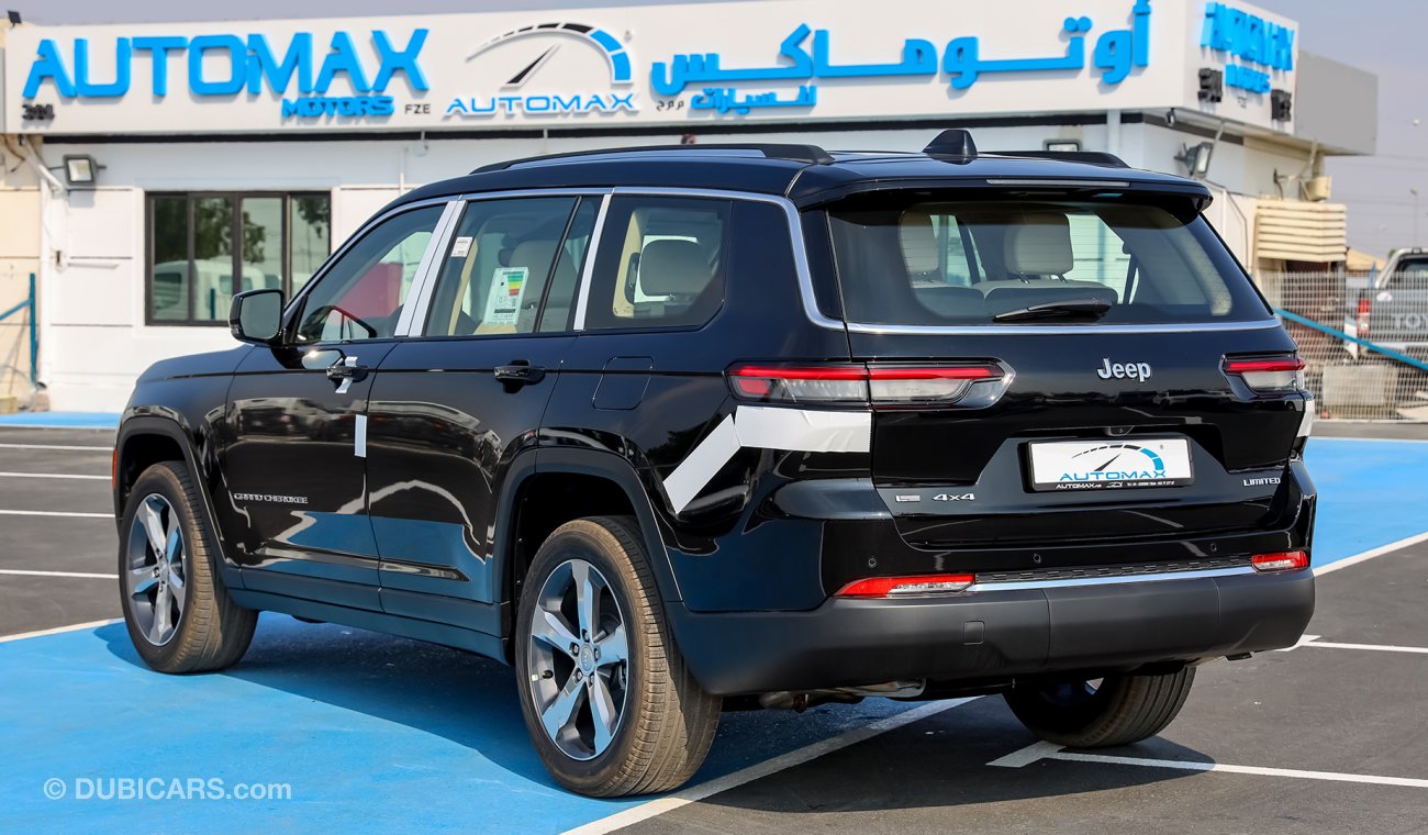 جيب جراند شيروكي ليميتد 4X4 L Limited , خليجية 2021 , 7 مقاعد , 0 كم , (( فقط للتصدير , بسعر التصدير ))