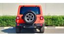 Jeep Wrangler Sahara Sky One Touch Power Roof GCC Specs Under Warranty