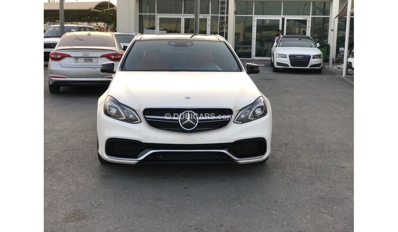 Mercedes-Benz E 63 AMG MERCEDES BENZ E63 AMG MODEL 2014 car prefect condition full option panoramic roof leather seats back